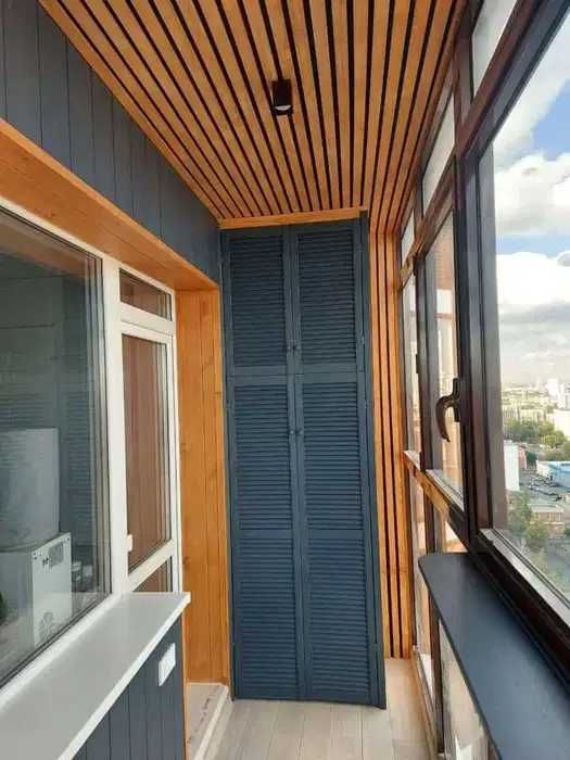 Термінове Утеплення балкону Скління балкону Ремонт балкону Отделка