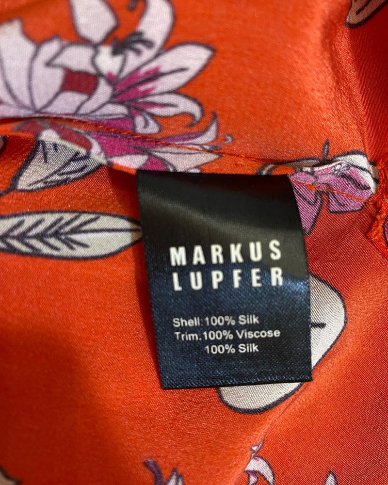 Шовкова блуза-жакет Markus Lupfer. Оригінал