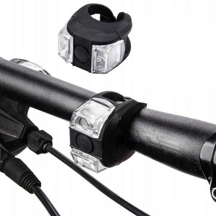 Zestaw lampek rowerowych małych