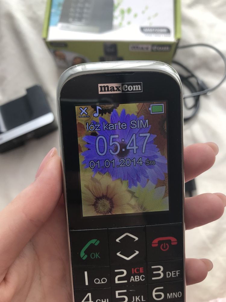 Telefon maxcom dla seniora