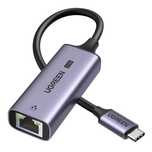 Adapter Ethernet Ugreen Cm648, Usb-C Do Rj45, 2.5G (Czarny)