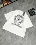 Біла Футболка Chrome Hearts з бірками (Хром Хартс)