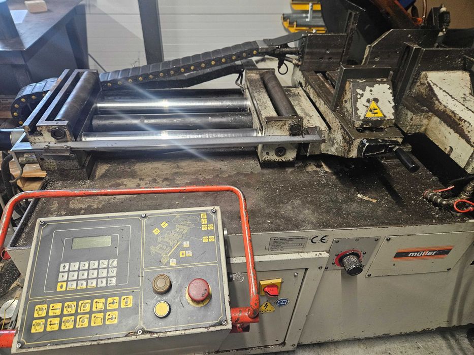 Piła taśmowa Klaeger Muller HBA 240 - automat