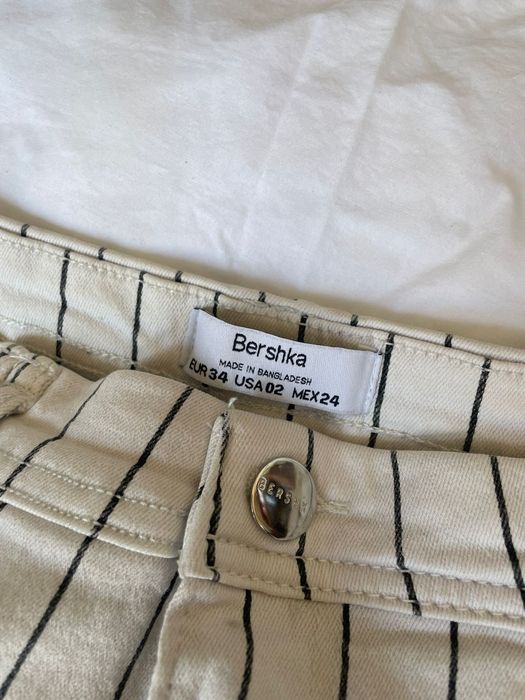 Calças de Ganga Bershka