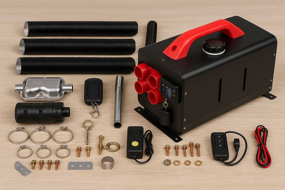 Nowa Nagrzewnica Webasto 12KW Diesel 230v Zestaw Postojowe Ogrzewanie