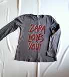 Bawełniana bluzka t-shirt Zara