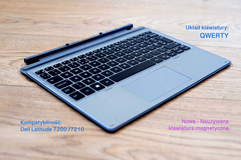 Nowa Klawiatura Magnetyczna - Dell Latitude K18M 7210/7200