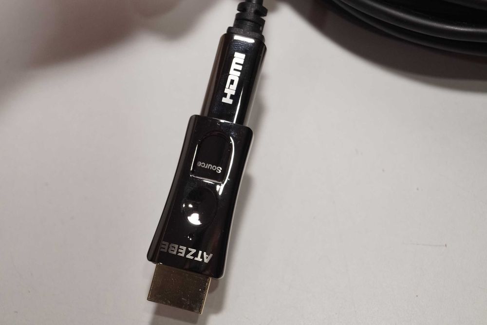 Kabel światłowodowy HDMI 2.0 ATZEBE 30m 4K 60Hz HDMI Micro HDMI