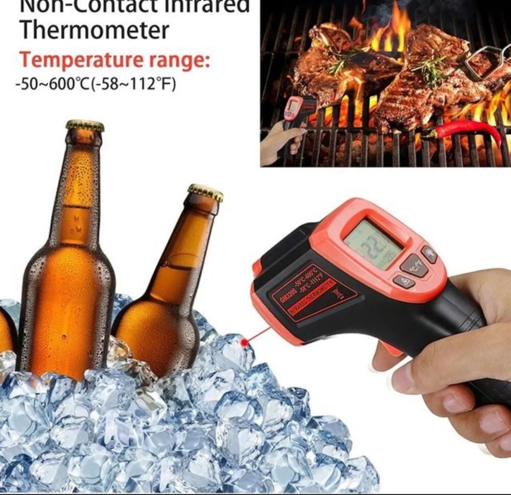 Pistola Medidor de temperatura infravermelhos