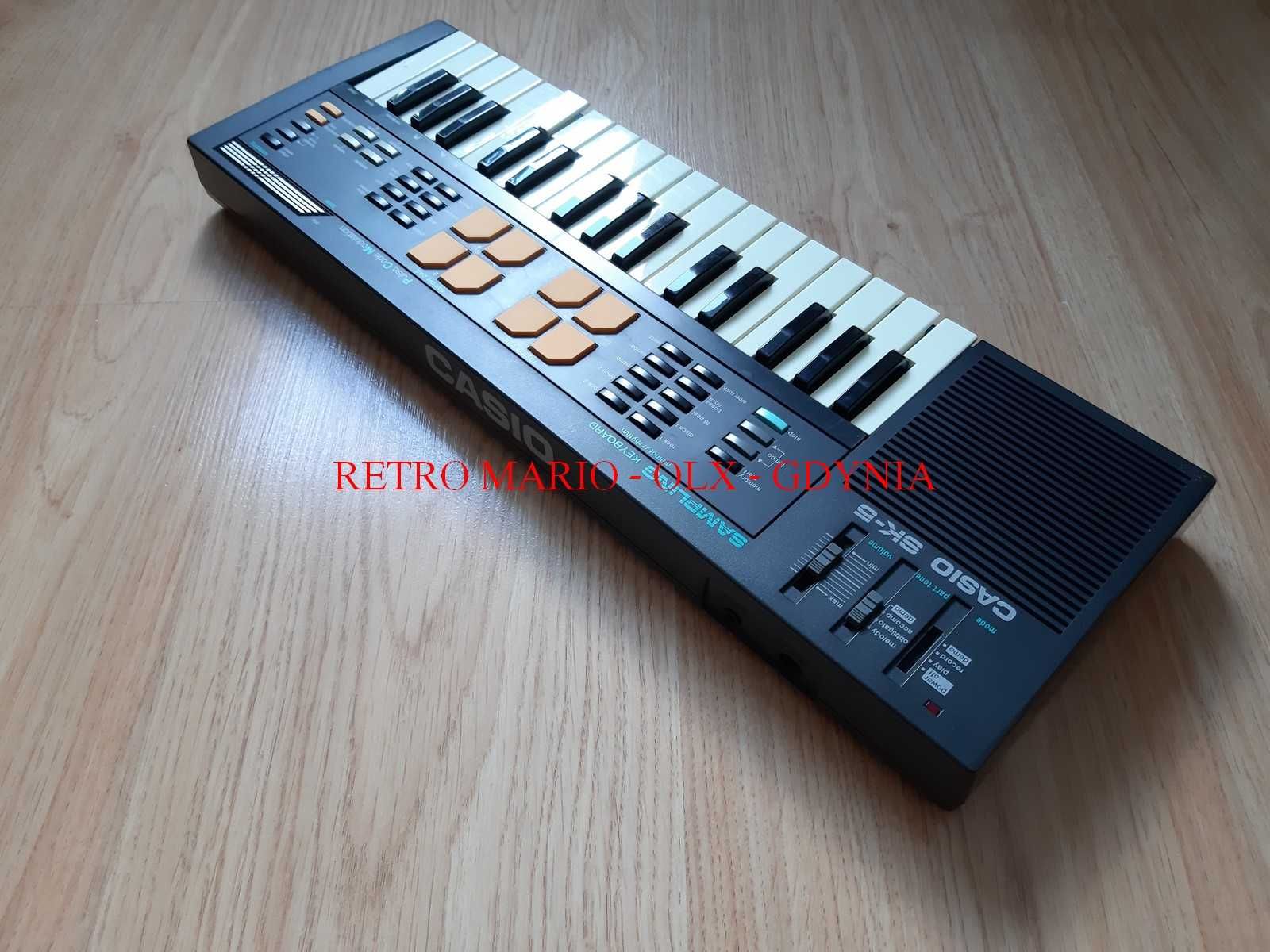 Casio SK-5 (Japan-1987) - Portable Sampler Sampling Keyboard