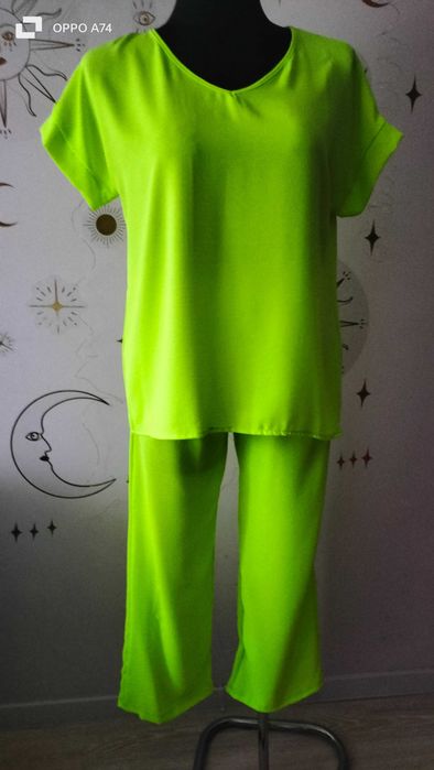 Wikiland Komplet letni wiskozowy Dekolt V Do 120 cm Biust Biodra