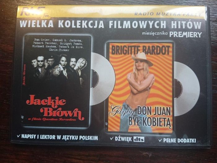 Jackie Brown oraz Gdyby Don Juan był kobietą na dvd