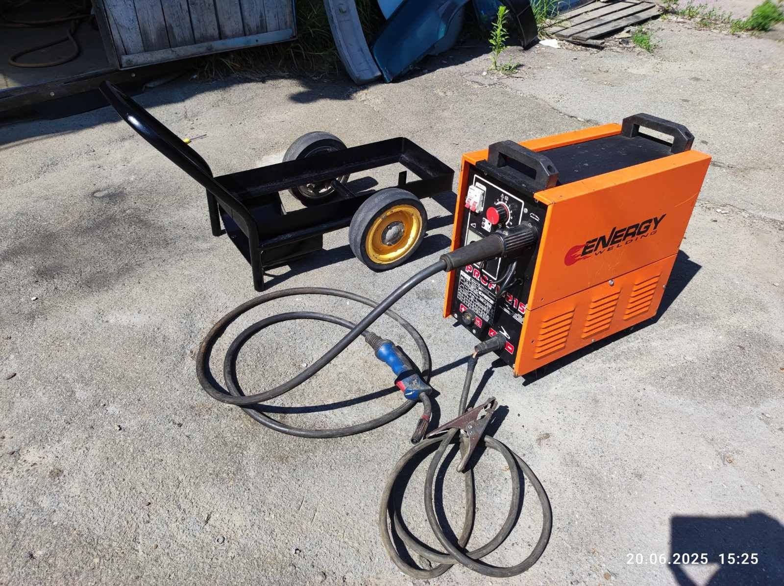 Сварочный аппарат Energy Profi 215 комплект