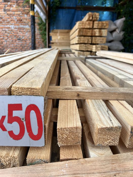 Брусок рейка 50/50 брус