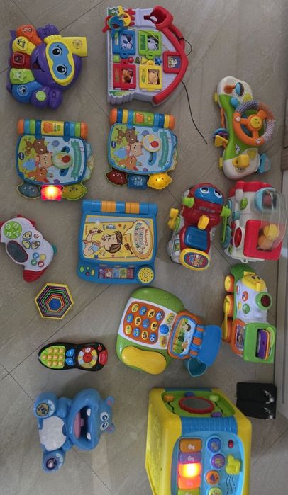 Zabawki elektroniczne edukacyjne komplet