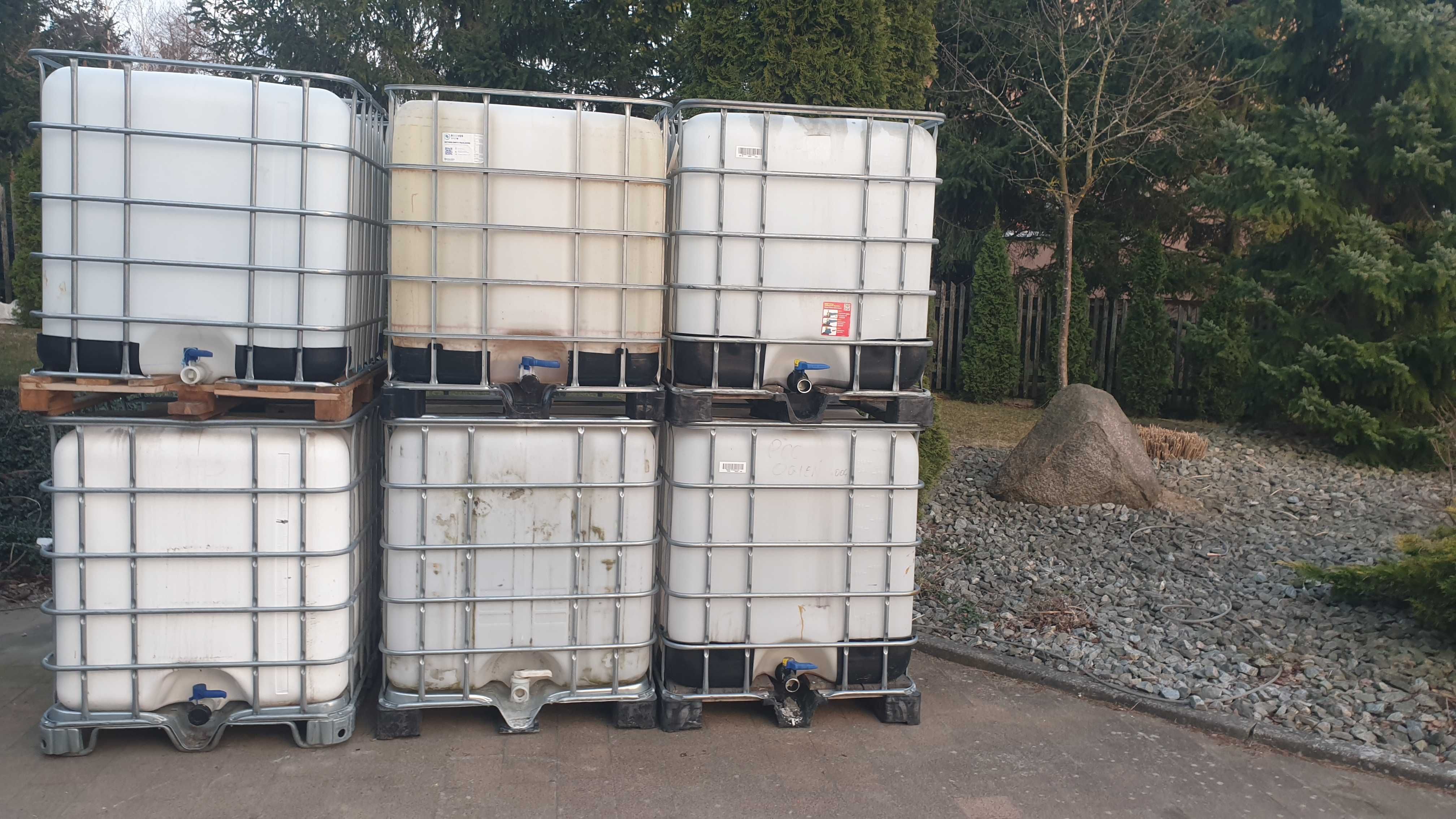 ZBIORNIK na wode 1000L, Pojemnik,IBC, Beczka,Trojmiasto,Mauzer szambo
