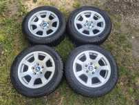 ALUFELGI 16 z Oponami Koła BMW E60 E61 5x120