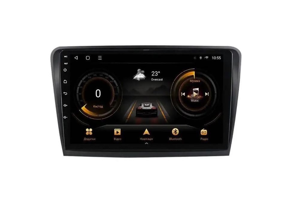 Штатна магнітола SKODA SUPERB 2/32 GB 2008-2014 ANDROID 12 IPS