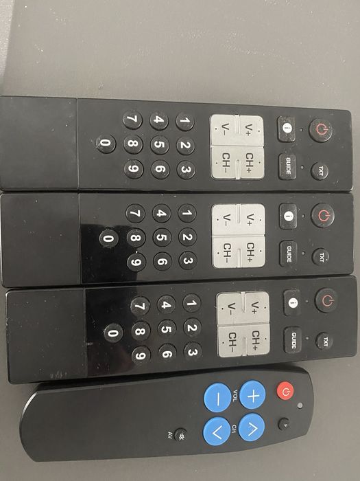 Tv pilot Dla Seniora duże guziki