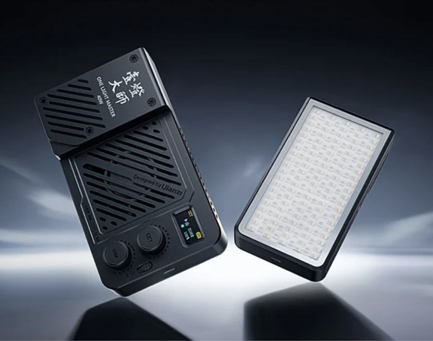 Ulanzi P40 RGB світло накамерне 40W з акумулятором фото відео зйомки