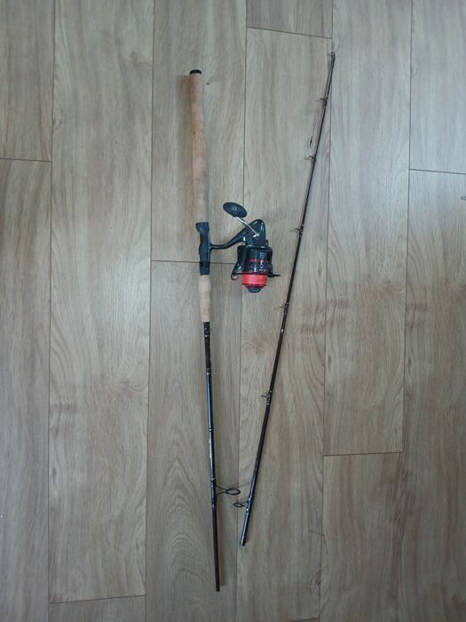 Wędka Rozemeijer fishing jerk 210 + kołowrotek Dragon Viper FD850