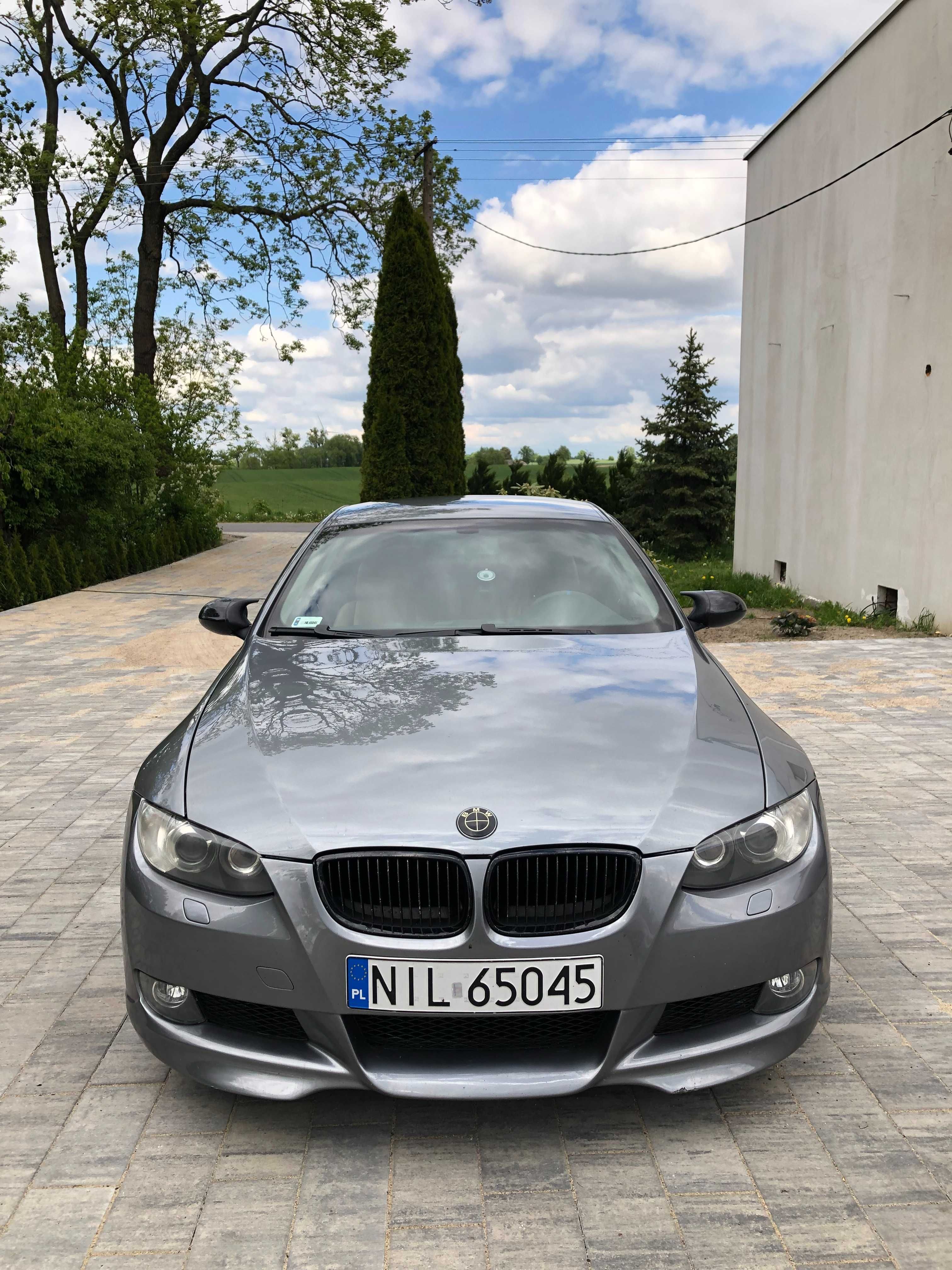 BMW Seria 3 BMW E92 Coupe, fotele sport, skóra, felgi 19, manual