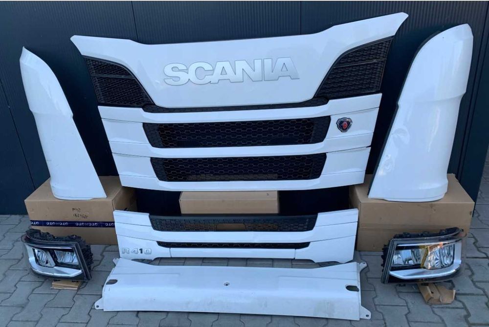 SCANIA R S X СКАНИЯ все модели бампер передний, боковый  б/у, разборка