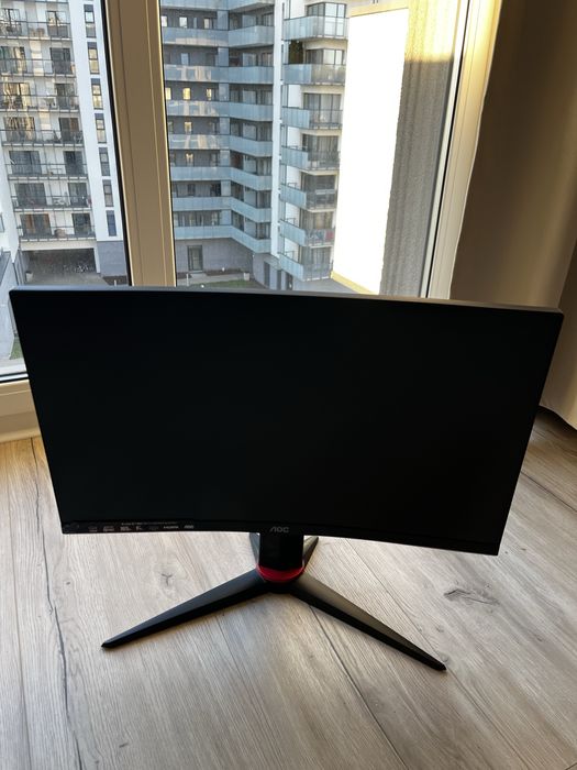 Monitor AOC 165hz 24" zakrzywiony