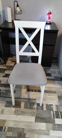 Krzesło stołowe białe