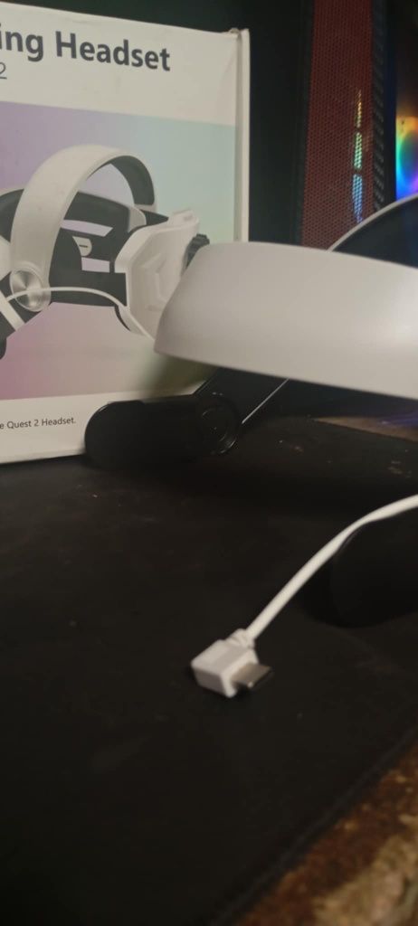 Zestaw słuchawkowy VR z ładowaniem
do Oculus Quest 2