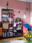 Regał TRAPPEDAL Jysk, loft, loftowy regał, półka na książki