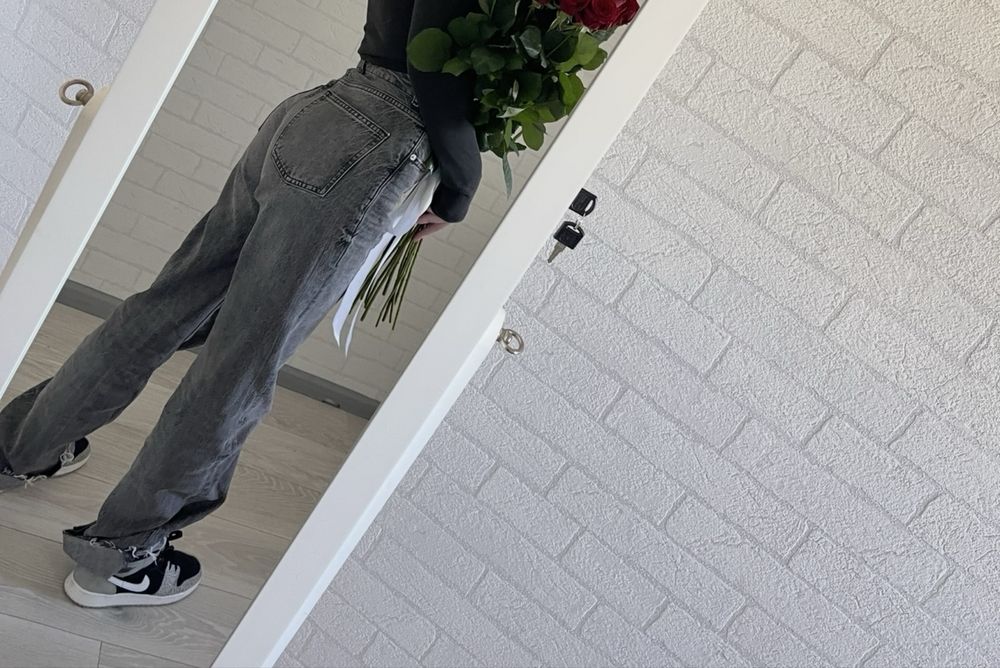 Джинси zara wide leg