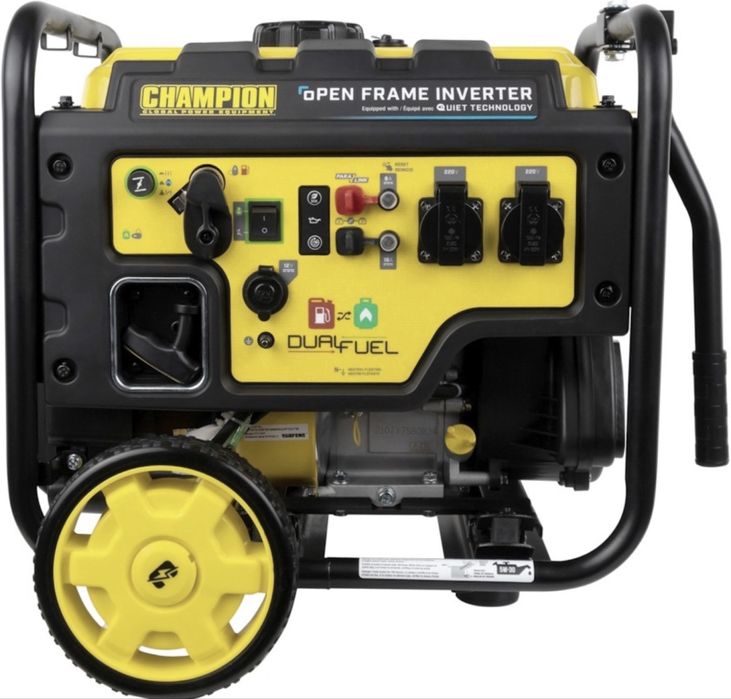 Трипаливний інверторний генератор Champion C4500iE(G)