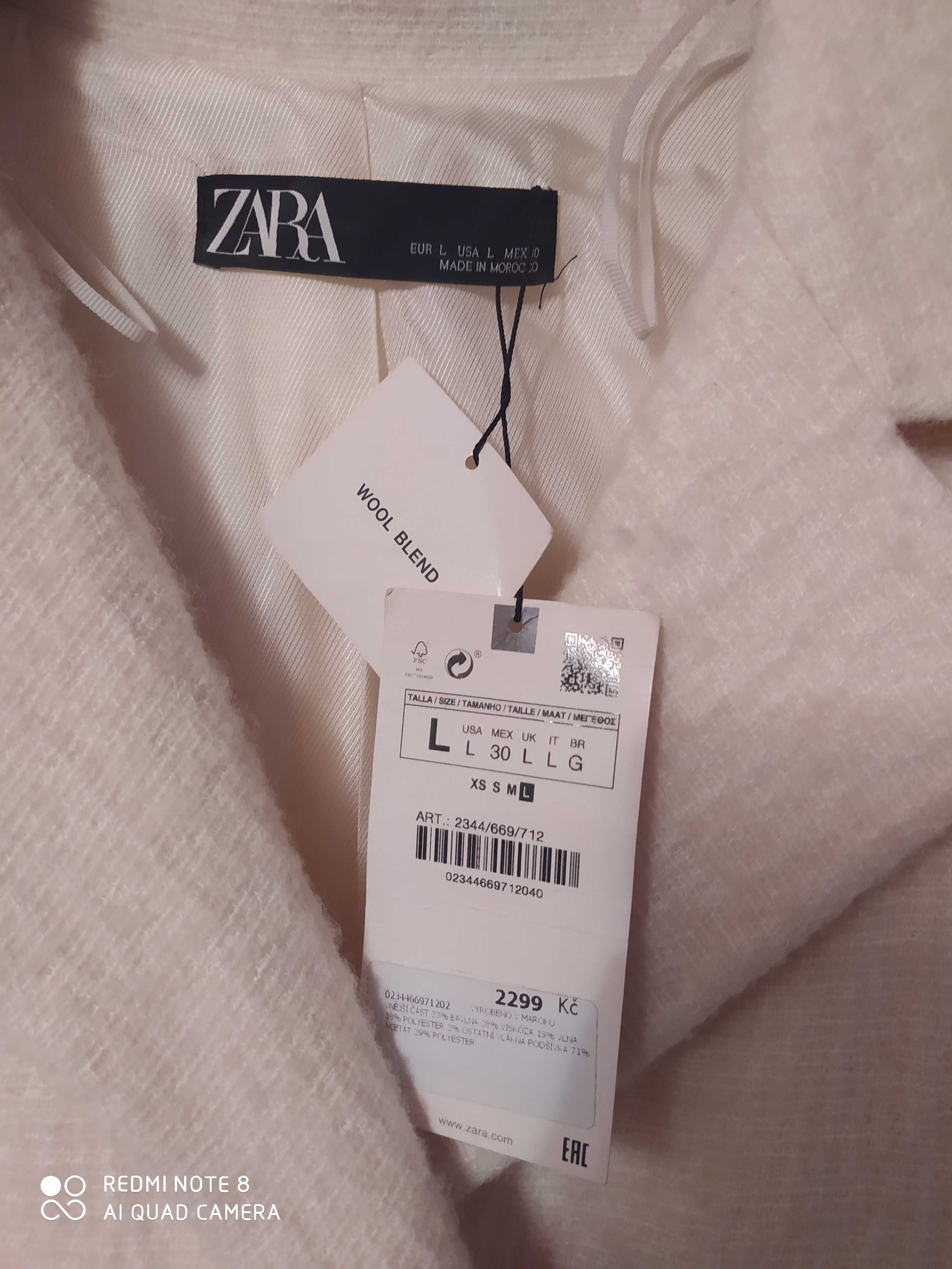 Пальто Zara размер L  новое