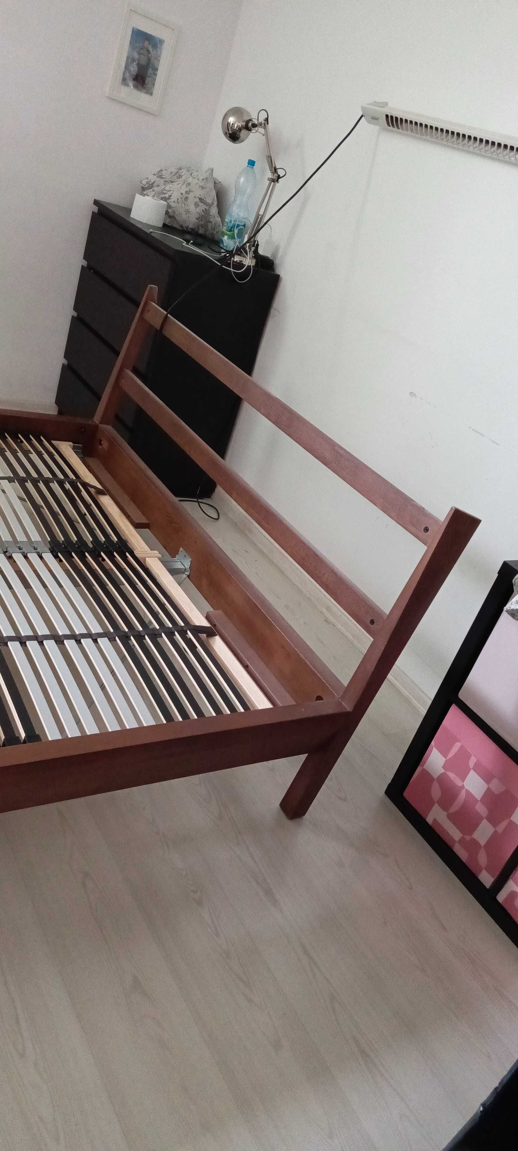 Łóżko 160x200 Sztokholm ikea z materacem