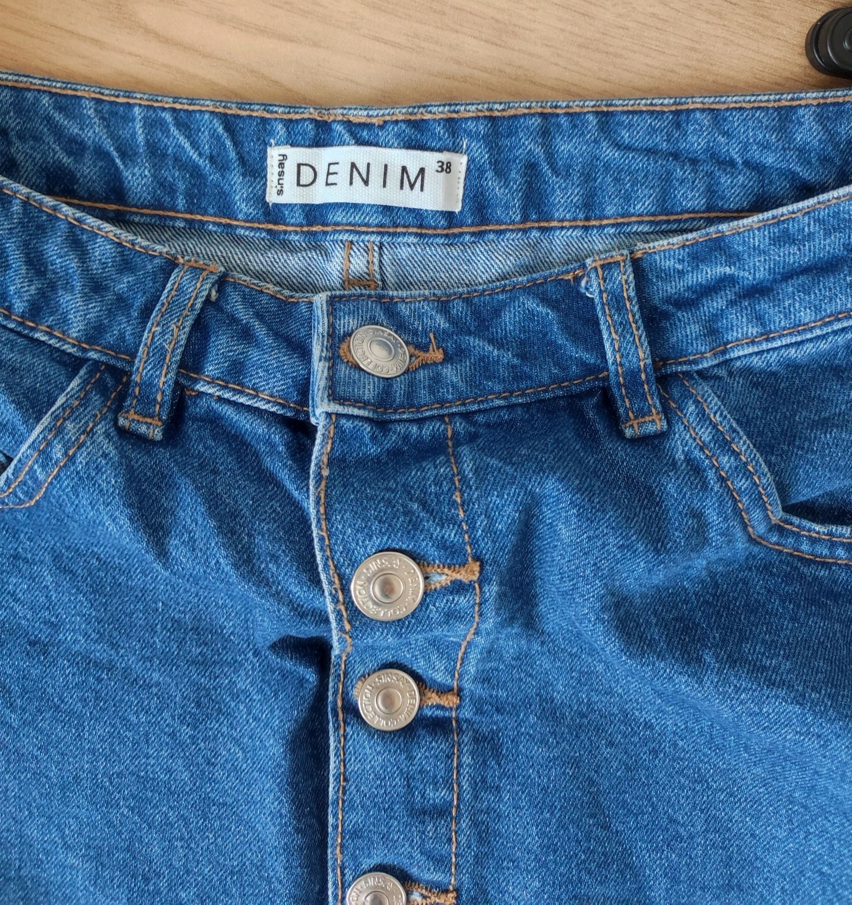 Spódnica dżinsowa M 38 Denim mini