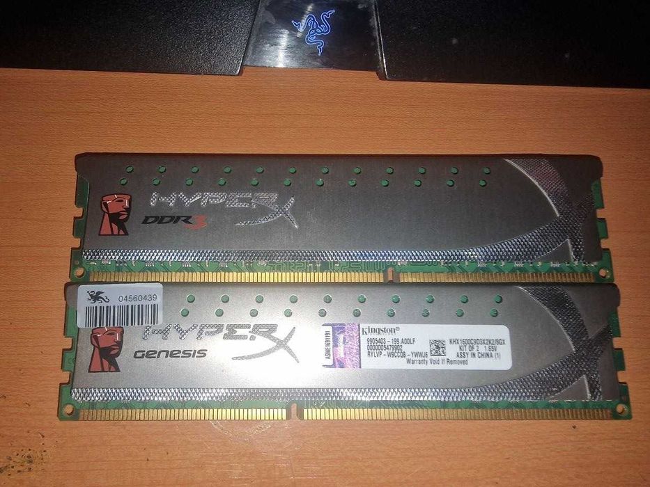 Pamięć RAM Kingston KHX1600C9D3X2K2/8GX 2 sztuki Zestaw