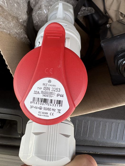 EVEUS 3х16А Type2 11кВт 380v PRO зарядний пристрій