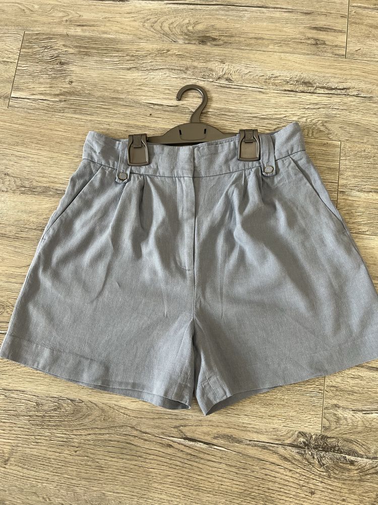 H&M льняні шорти , дуже зручні для літа