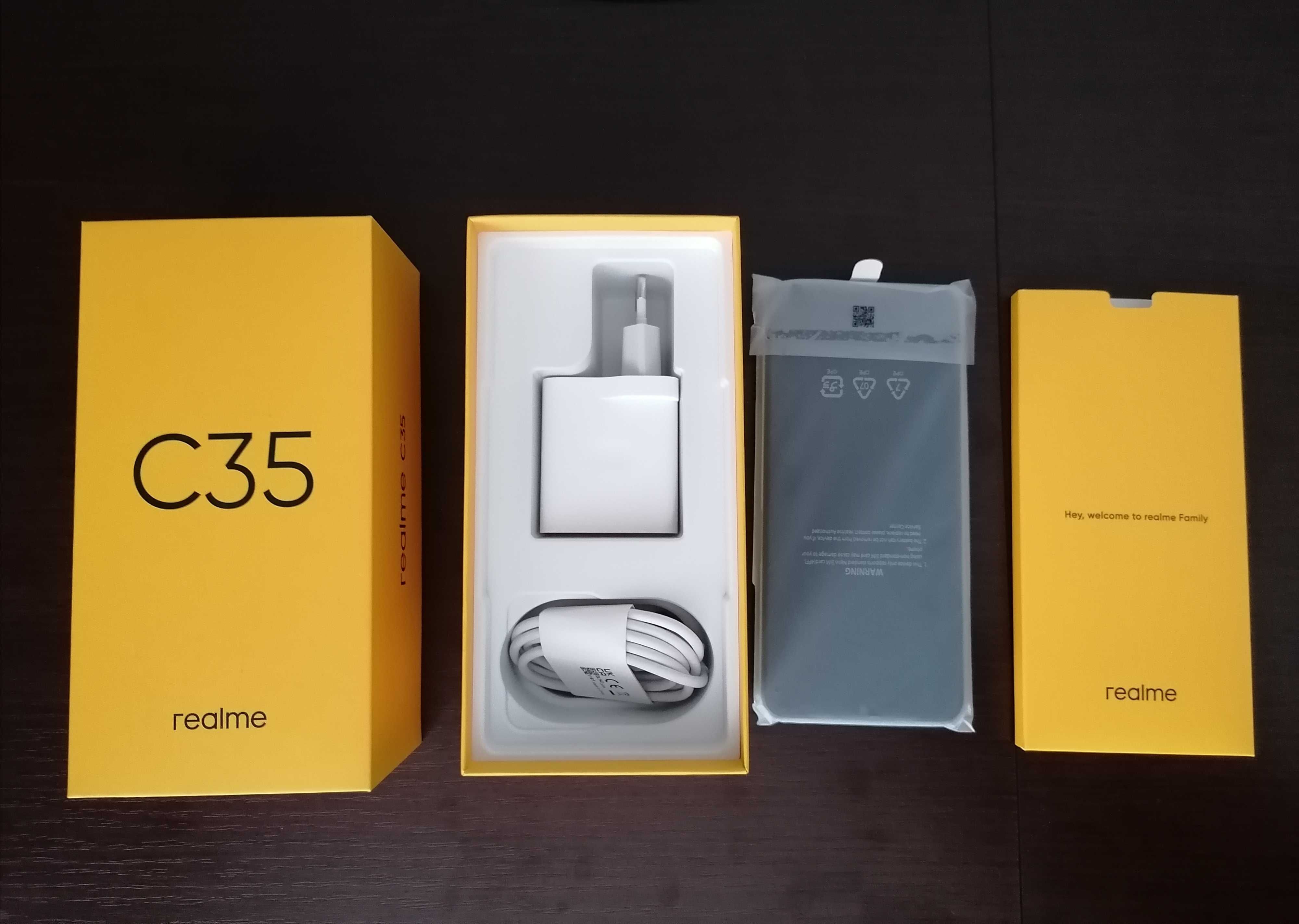 Telefon Realme C 35 4/65 GB Zielony