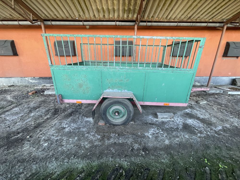 Przyczepa mała do ciągnika