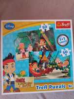 Sprzedam puzzle Jake i piraci z Nibylandii