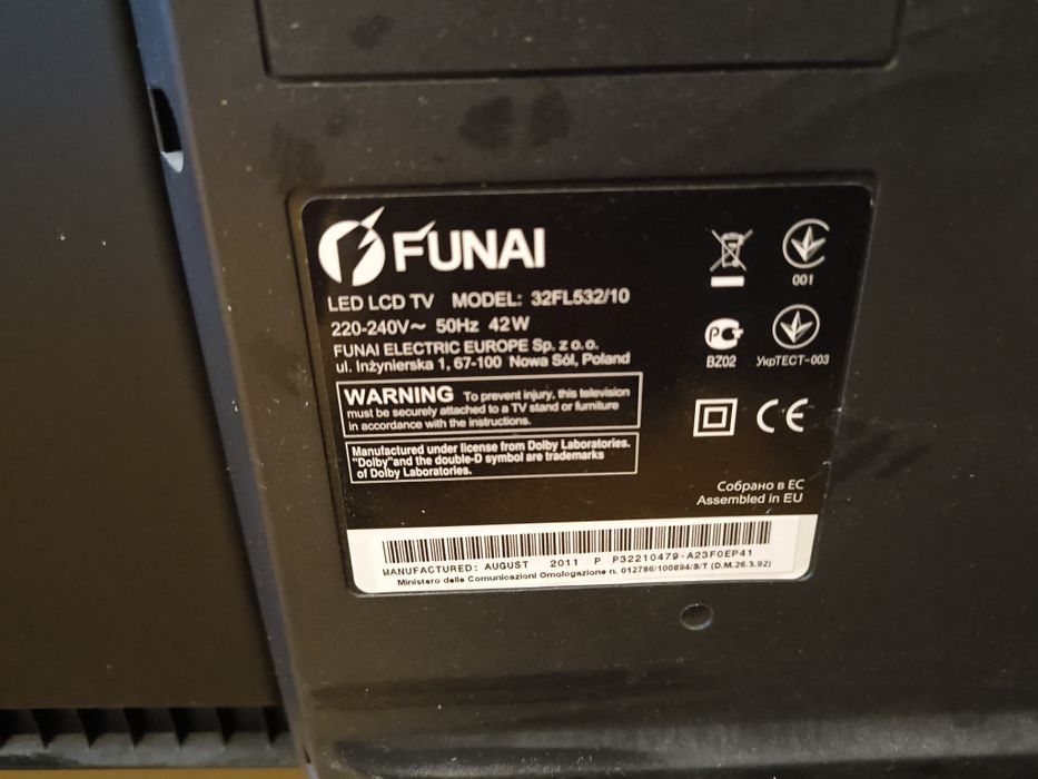 Telewizor FUNAI 32 cala