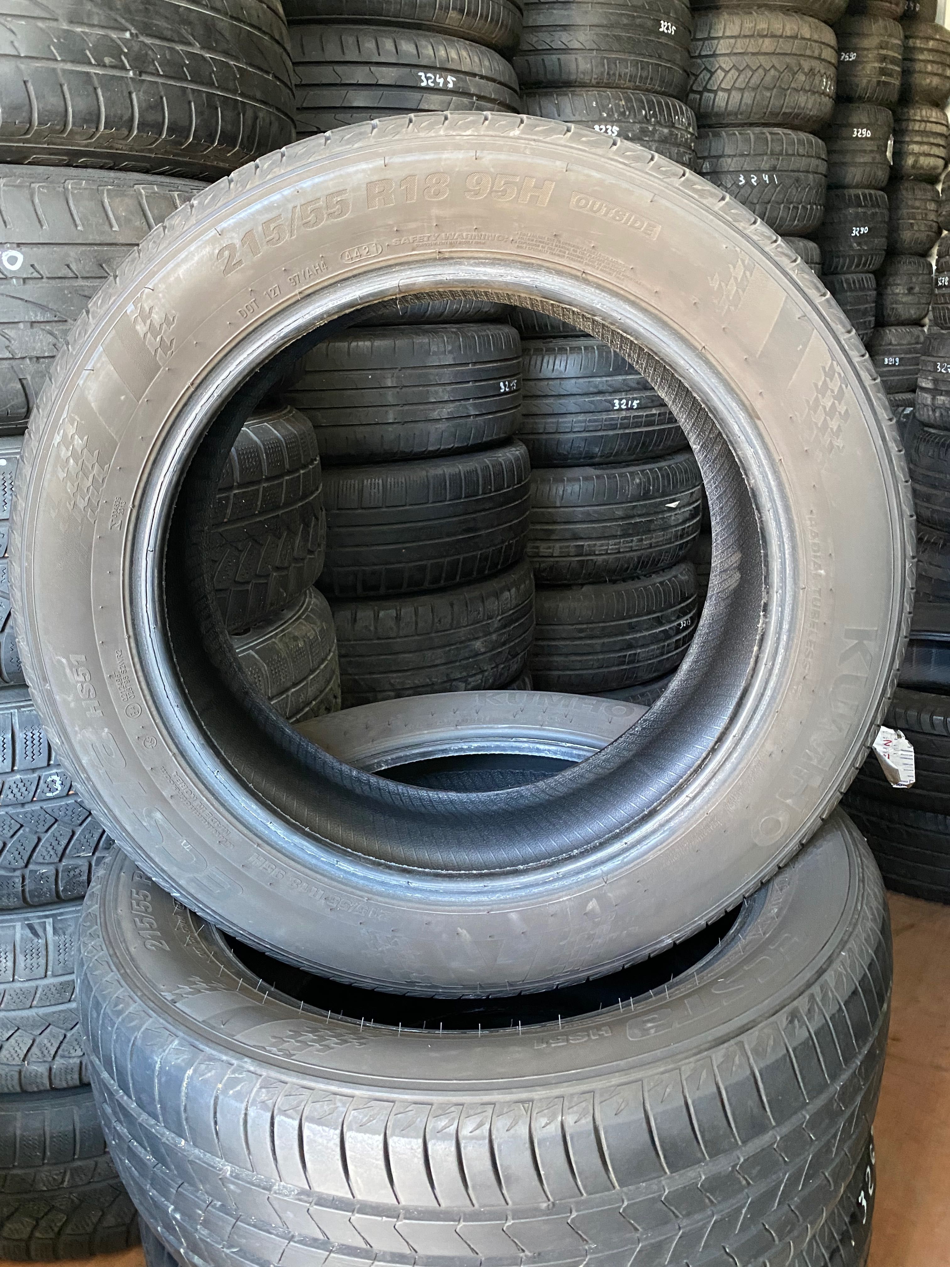 215/55/R18 opony letnie 2021 7,0mm