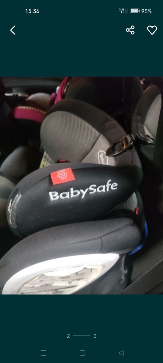 Fotelik baby safe Isofix