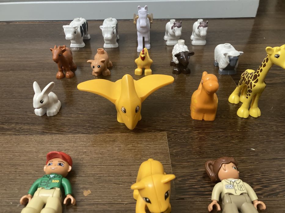 Lego duplo figurki zoo