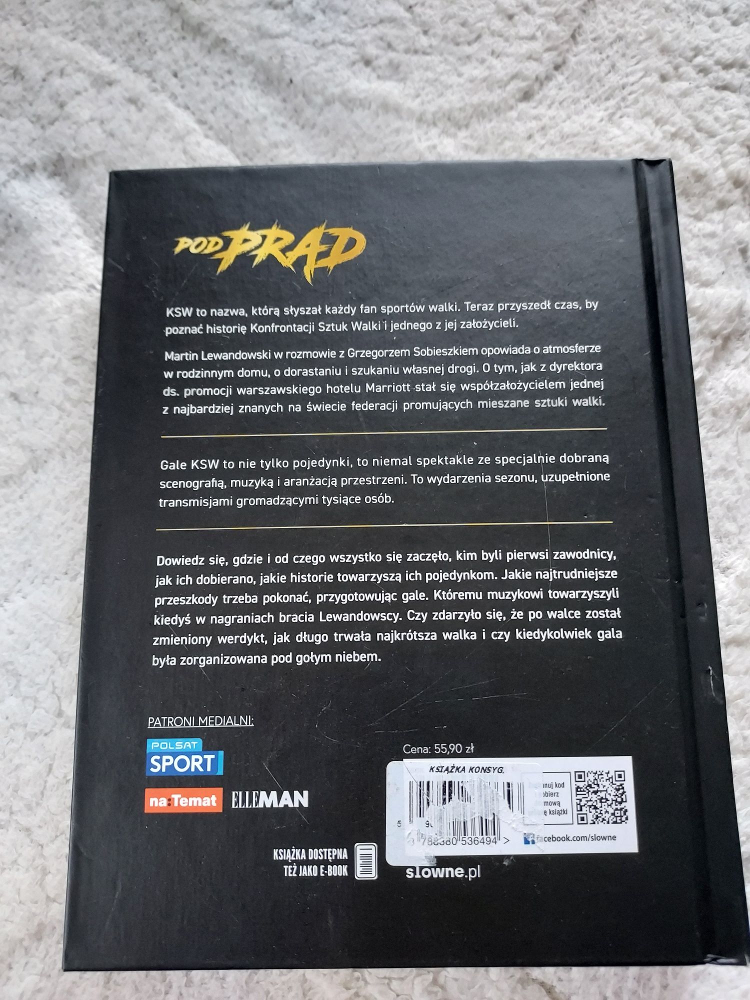 Pod prąd KSW książka