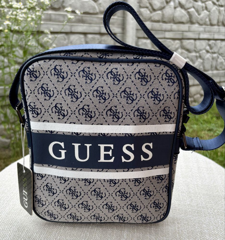 Стильна сумка Guess чоловіча сумка Guess Сумка ГЕС