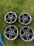 Felgi MERCEDES AMG z czujnikami TPMS 18 cali 7,5J ET44 x2, 8,5J Et49