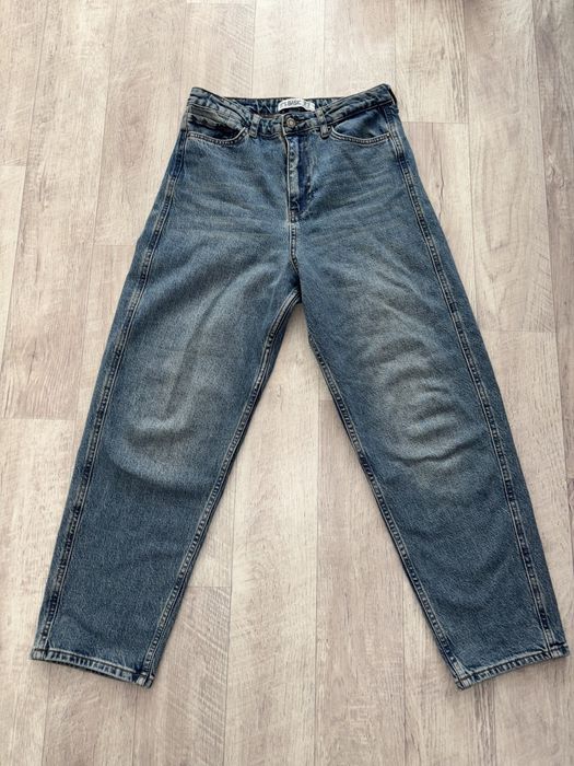 Базові сині мом джинси,розмір S